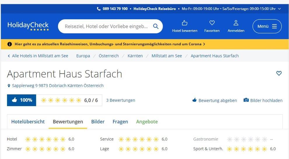 Appartement Haus Starfach Döbriach Extérieur photo